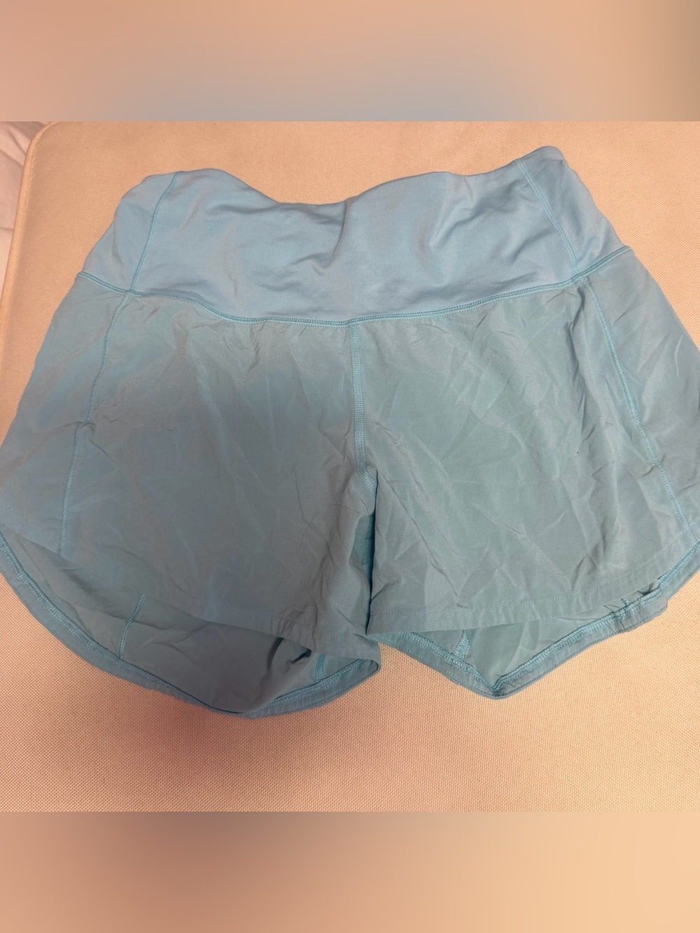 lululemon athletica Light Blue Run/Train Shorts